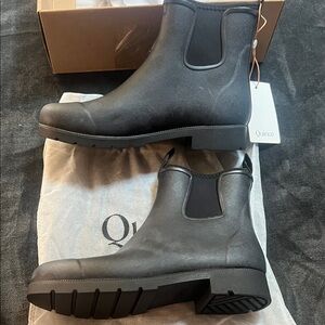 Quince Black Ankle Boots for Women